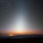 Zodiacal light over La Silla
