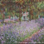 Irises in Monet’s garden