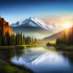 2967285995_Breathtaking mountain range with a clear river run_xl-beta-v2-2-2