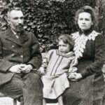 Pierre and Marie Curie and Their Daughter Irene