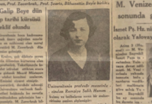 Remziye Hanım’ın gür sesi, beyaz önlüğü, mor kurdelesi