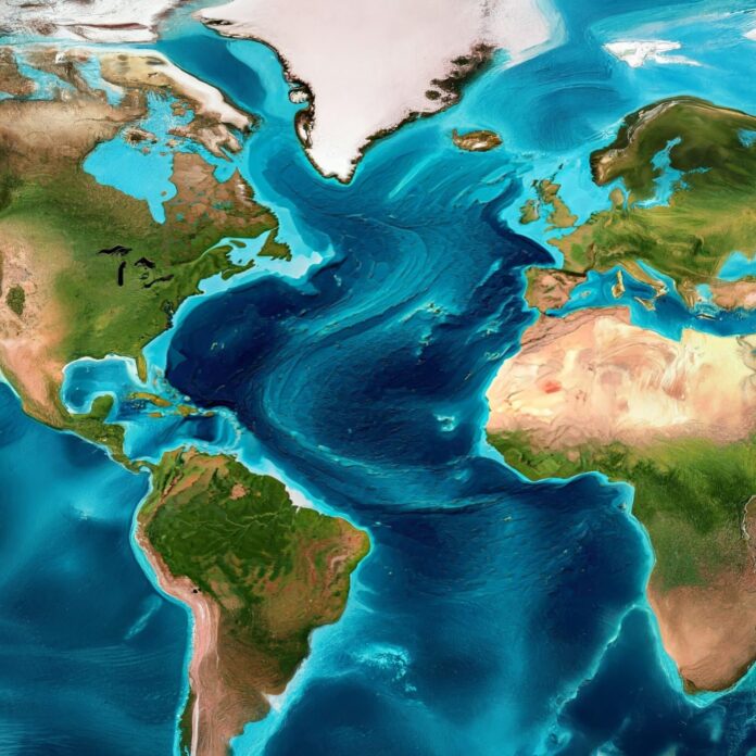 Warm,And,Cold,Amoc,Sea,Currents,In,The,Atlantic,Ocean